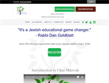 Tablet Screenshot of chaimitzvah.org